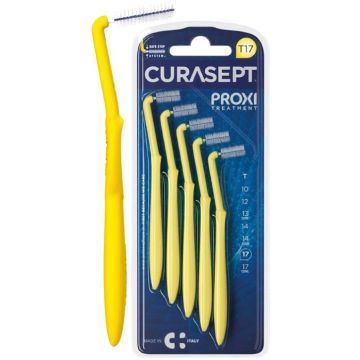 Curasept proxi angle t17 giallo/yellow 5 pezzi