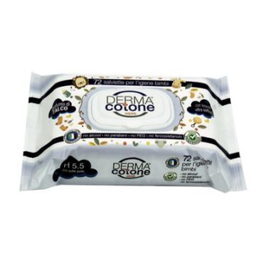 Dermacotone salviettine talco 72 pezzi