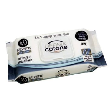 Dermacotone salviettine micellare pop up 40 pezzi