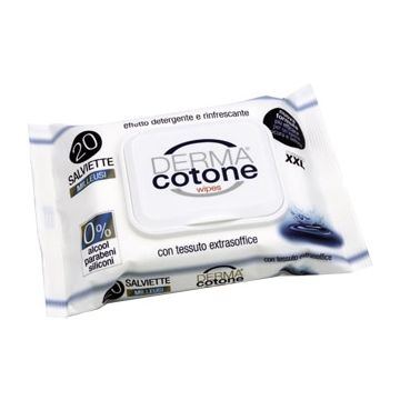 Dermacotone salviettine milleusi pop up 20 pezzi