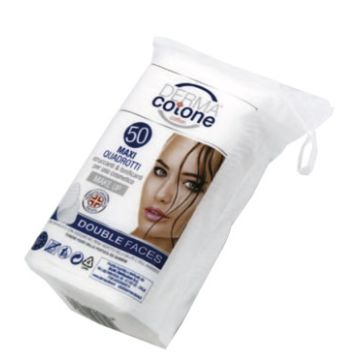 Dermacotone quadrotti maxi 50 pezzi