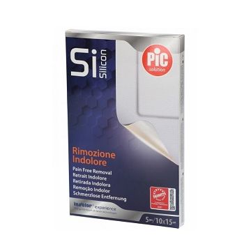 Cerotto pic postop silicone 10x15 5 pezzi