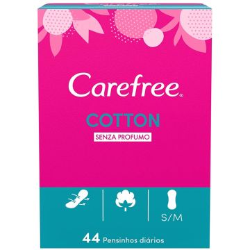 Carefree cotton salvaslip 44 pezzi