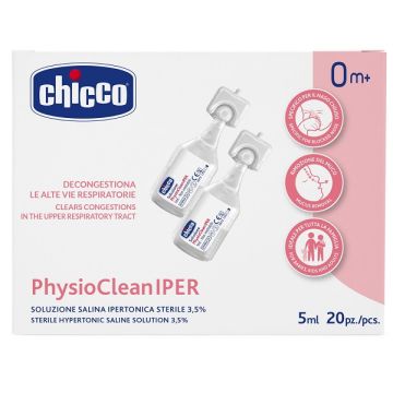 Chicco soluzione hypertonic 5 ml 20 pezzi
