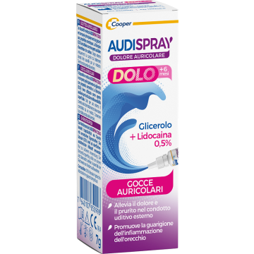 Audispray dolo +6 mesi gocce auricolari bambini 7 g