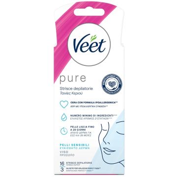 Veet strisce viso ipoallergeniche 16 pezzi