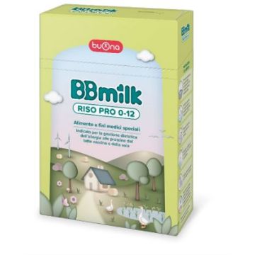 Bbmilk riso pro 0-12 400 g