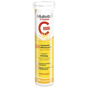 Multivitamix vit c 1000 20 compresse effervescenti