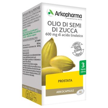 Arkocapsule olio semi zucca bio 60 capsule