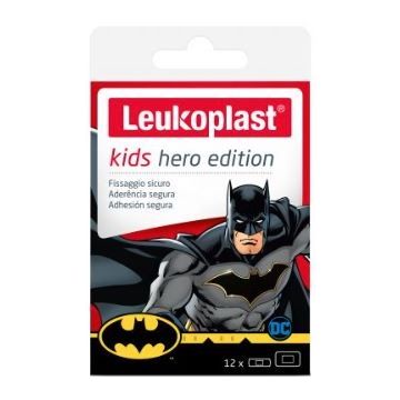 Cerotti leukoplast kids hero edition 12 pezzi