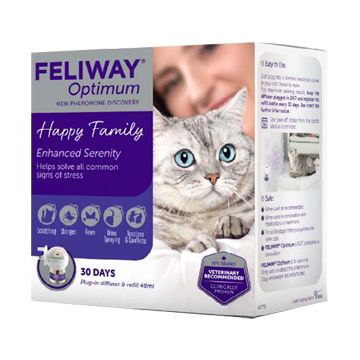 Feliway optimum diffusore + ricarica da 48 ml