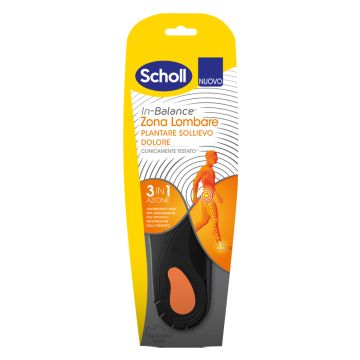 Scholl plantare lombare s 2 pezzi