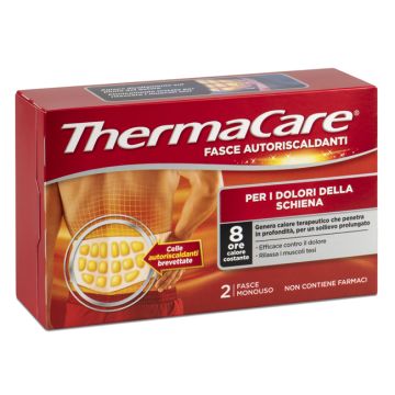 Fascia autoriscaldante a calore terapeutico thermacare schiena 2 pezzi