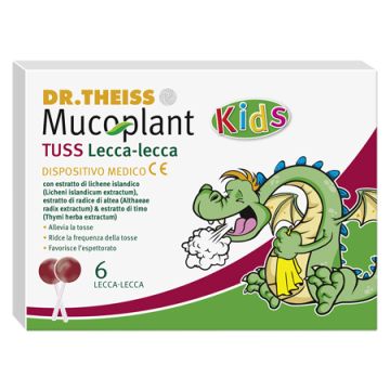 Dr theiss mucoplant tuss lecca lecca 6 pezzi