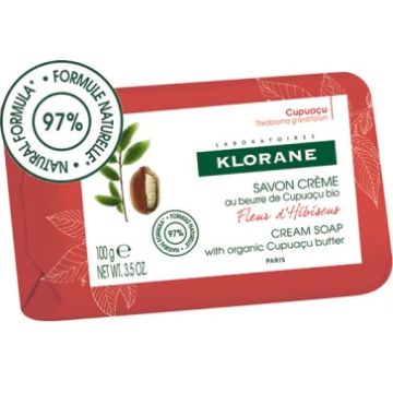 Klorane crema sapone fiore d'ibisco 100 g