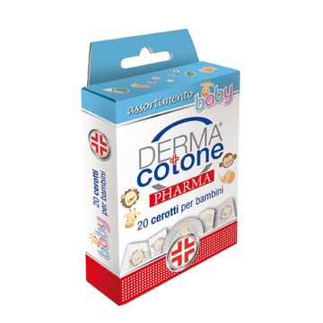 Dermacotonepharma cerotto bambini assortiti 20 pezzi