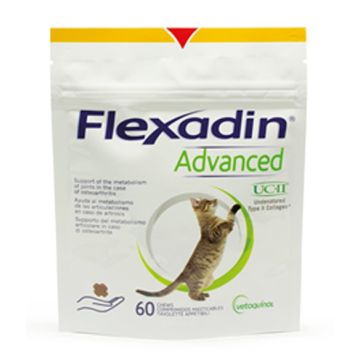 Flexadin advanced gatto tutte le taglie busta da 30 tavolette appetibili masticabili