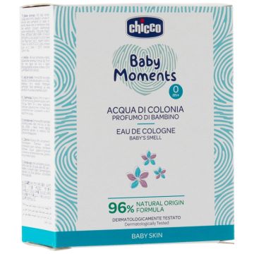 Chicco baby moments acqua colonia baby delicate 100 ml