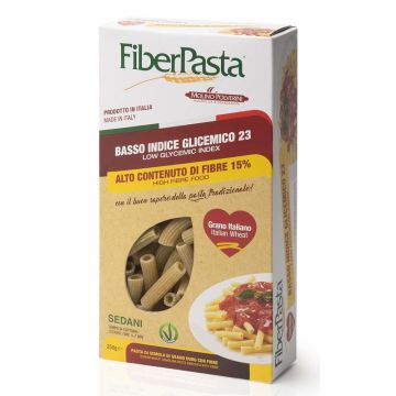 Fiberpasta sedani basso indice glicemico 250 g