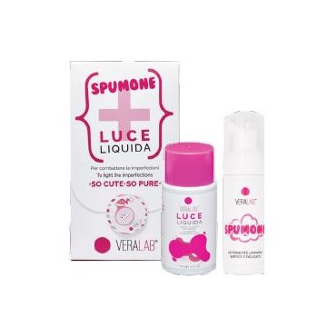 Veralab so cute so pure kit luce liquida 50 ml + spumone 50 ml