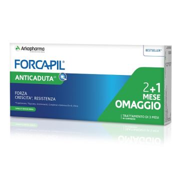 Forcapil pack anticaduta 3 pezzi da 30 compresse