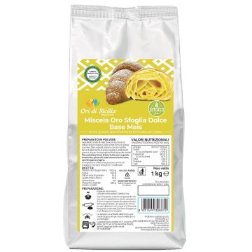 Ori di sicilia mix oro sfoglia dolce base mais 1 kg