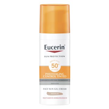 Eucerin sun photoaging control tinted gel creme spf50+ medium 50 ml