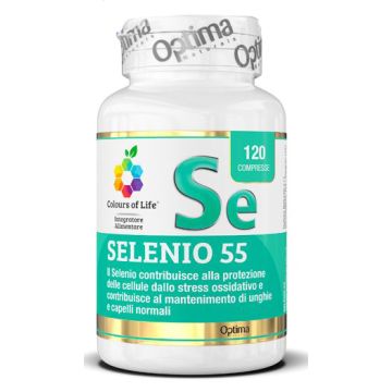 Colours of life selenio 55 120 compresse 350 mg