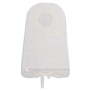 Sacca urostomia natura con chiusura fold-up tap trasparente 70mm 10 pezzi