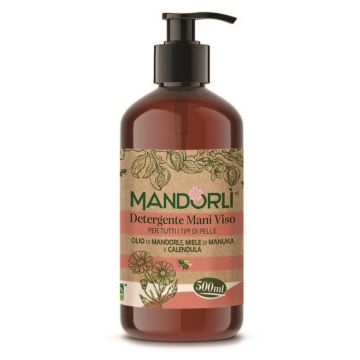 Mandorli detergente mani viso 500 ml
