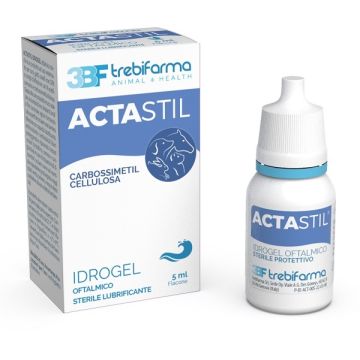 Actastil soluzione oftalmica gocce oculari protettive idratanti eutrofiche lubrificanti 5 ml
