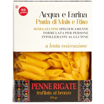 Nutri te' penne rigate acqua e farina mais e riso 250 g