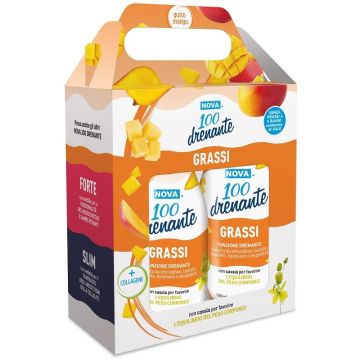 Nova 100 drenante grassi cassia bipack 2 x 300 ml