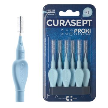 Curasept proxi p11 azzurro/light blue 6 pezzi