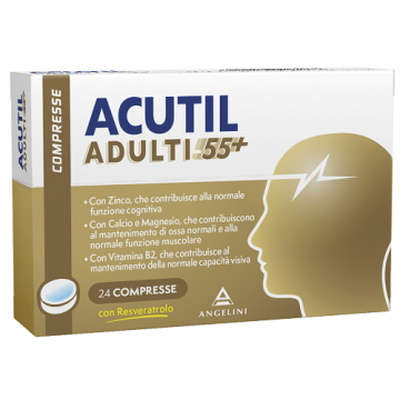 Acutil adulti 55+ 24 compresse 