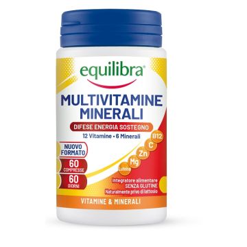Equilibra multivitamine e minerali 60 compresse