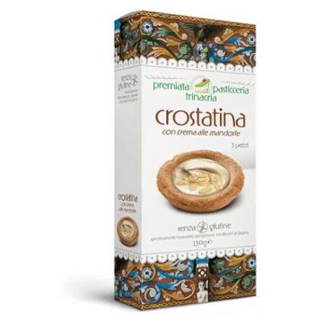 Premiata pasticceria trinacria crostatina crema mandorla 150 g