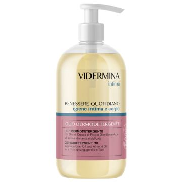 Vidermina intima olio detergente corpo e intimo 500 ml