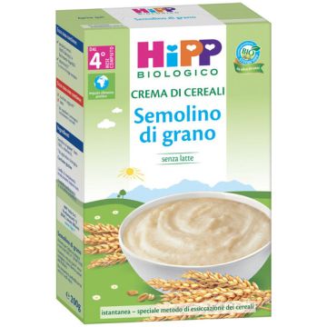 Hipp bio crema cereali semolino di grano 200 g
