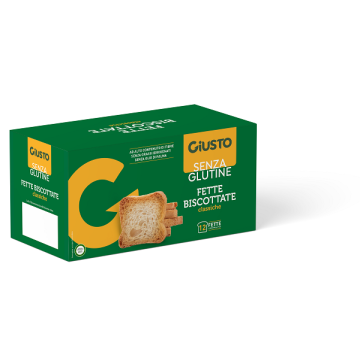 Giusto senza glutine fette biscottate 150 g