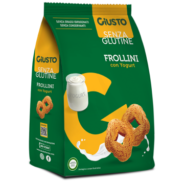 Giusto senza glutine frollini yogurt 250 g