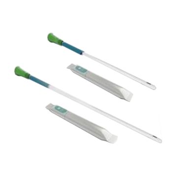 Catetere urinario intermittente idrofilico gentlecath glide uomo a punta dritta ch10 30 pezzi