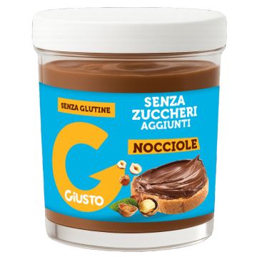 Giusto senza zucchero crema gianduia nocciole 200 g