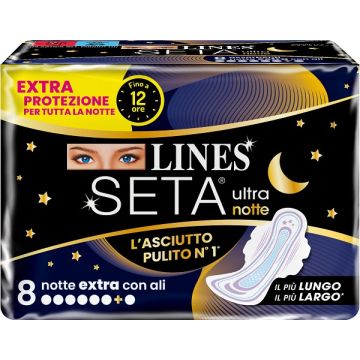 Lines seta ultra assorbenti extra dwct 7+1 pezzi