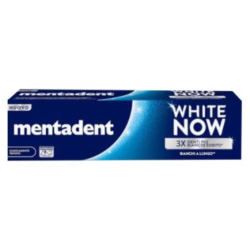 Mentadent dentifricio white now original 75 ml