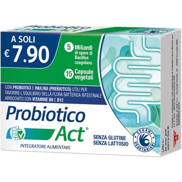 Probiotico act 15 capsule vegetali
