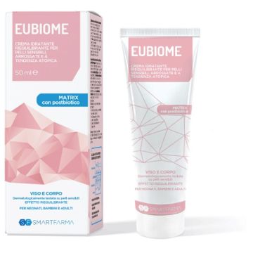 Eubiome crema idratante riequilibrante pelli sensibili arrosssate tendenza atopica 150 ml