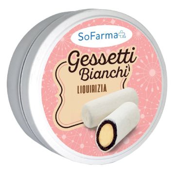Sofarmapiu' gessetti liquirizia bianchi 40 g