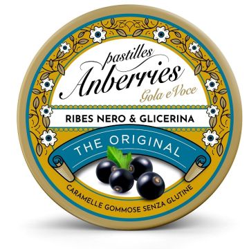 Anberries classiche ribes nero glicerina 50 g