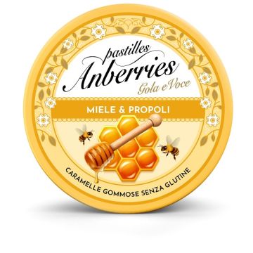 Anberries miele&propoli caramelle gommose 50 g